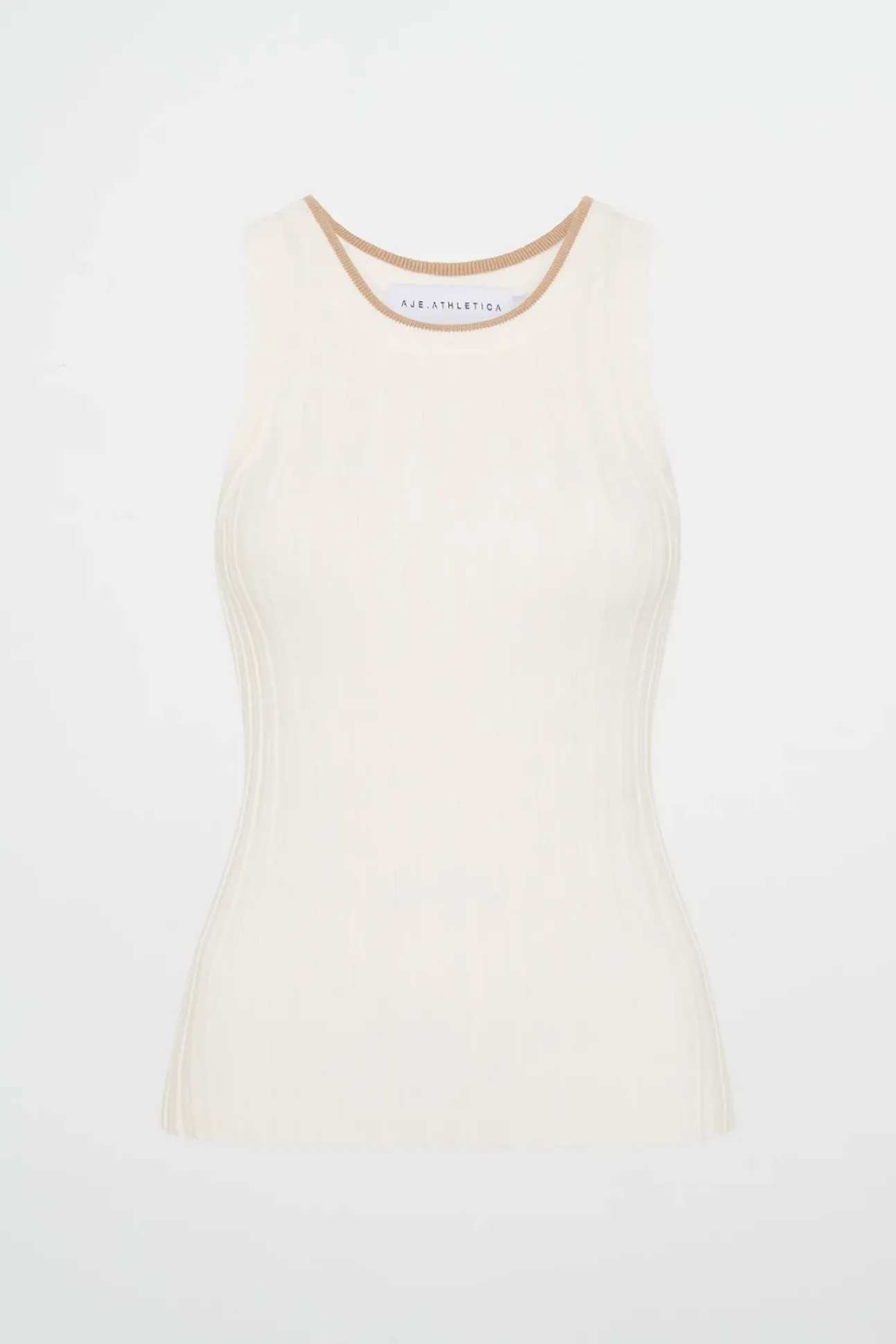 Racer Split Knit Top 107