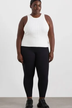 Racer Split Knit Top 107