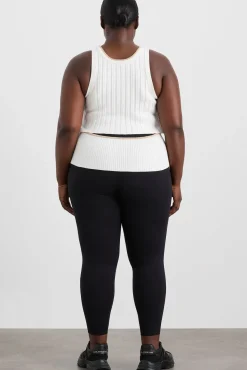 Racer Split Knit Top 107