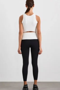 Racer Split Knit Top 107