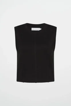 Raw Edge Seams Tank 138