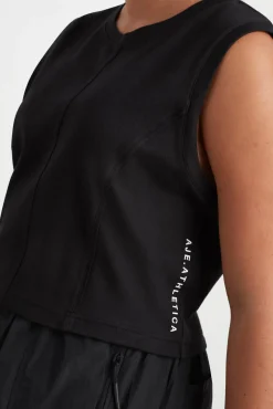 Raw Edge Seams Tank 138