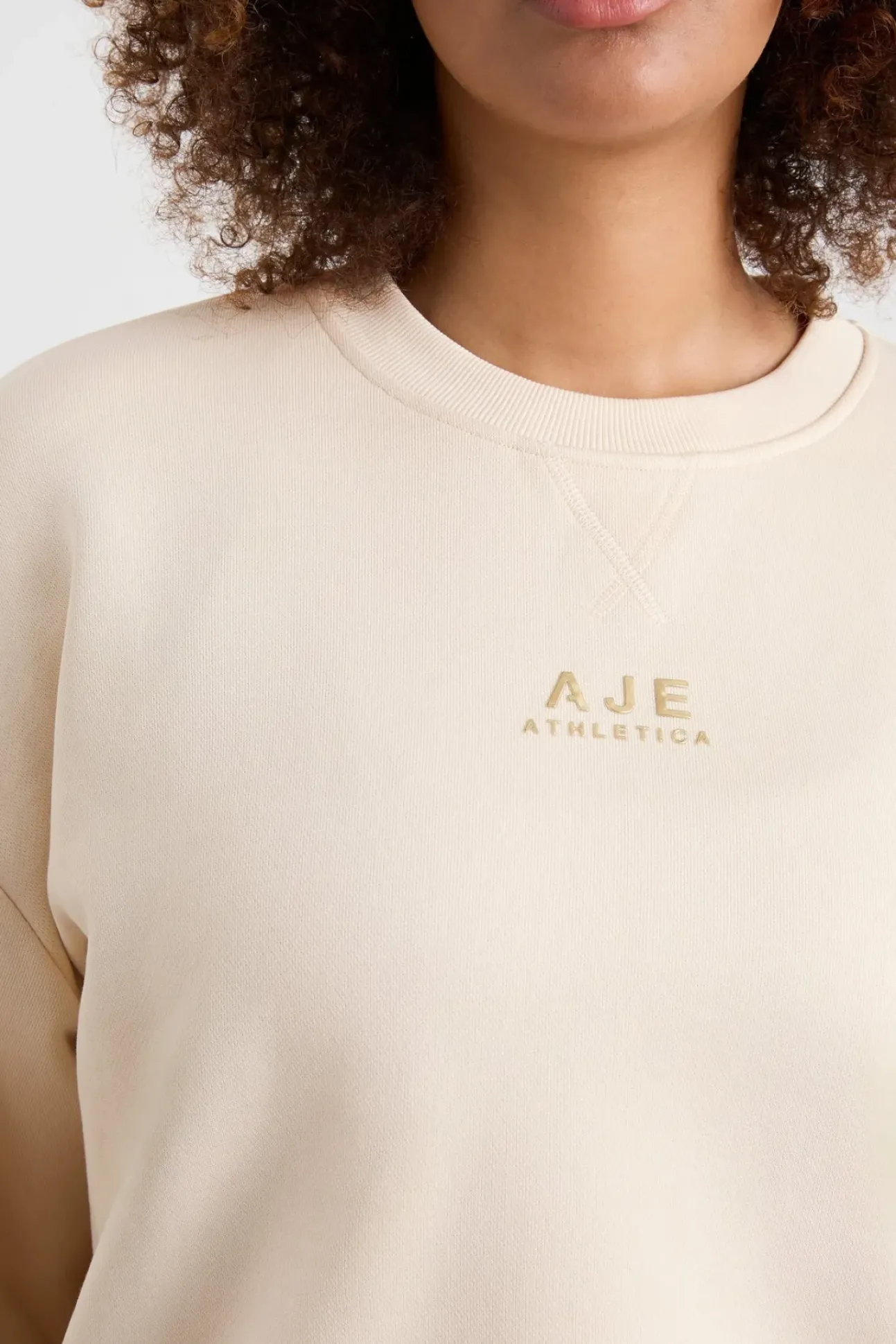 Relaxed Logo Crew Jumper 417