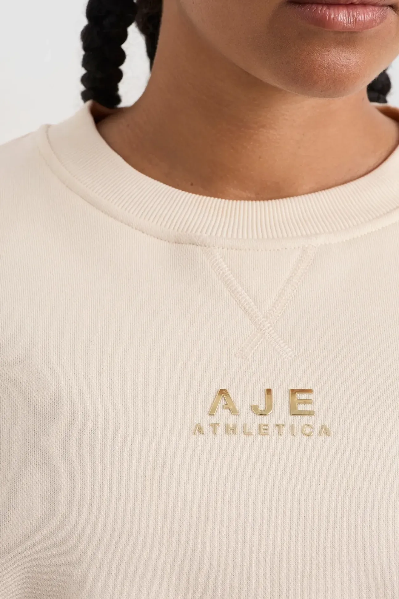 Relaxed Logo Crew Jumper 417