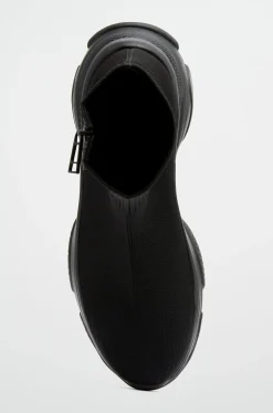 Rib Knit Sock Sneaker 914