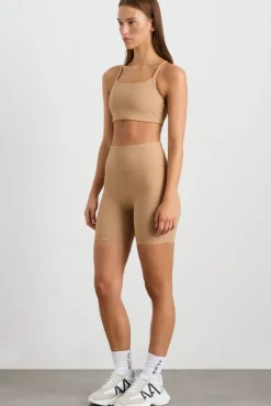 Ribbed Mid Length Bike Short 601