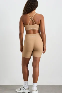 Ribbed Mid Length Bike Short 601