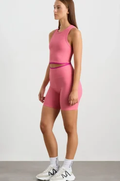 Ribbed Mid Length Bike Short 601