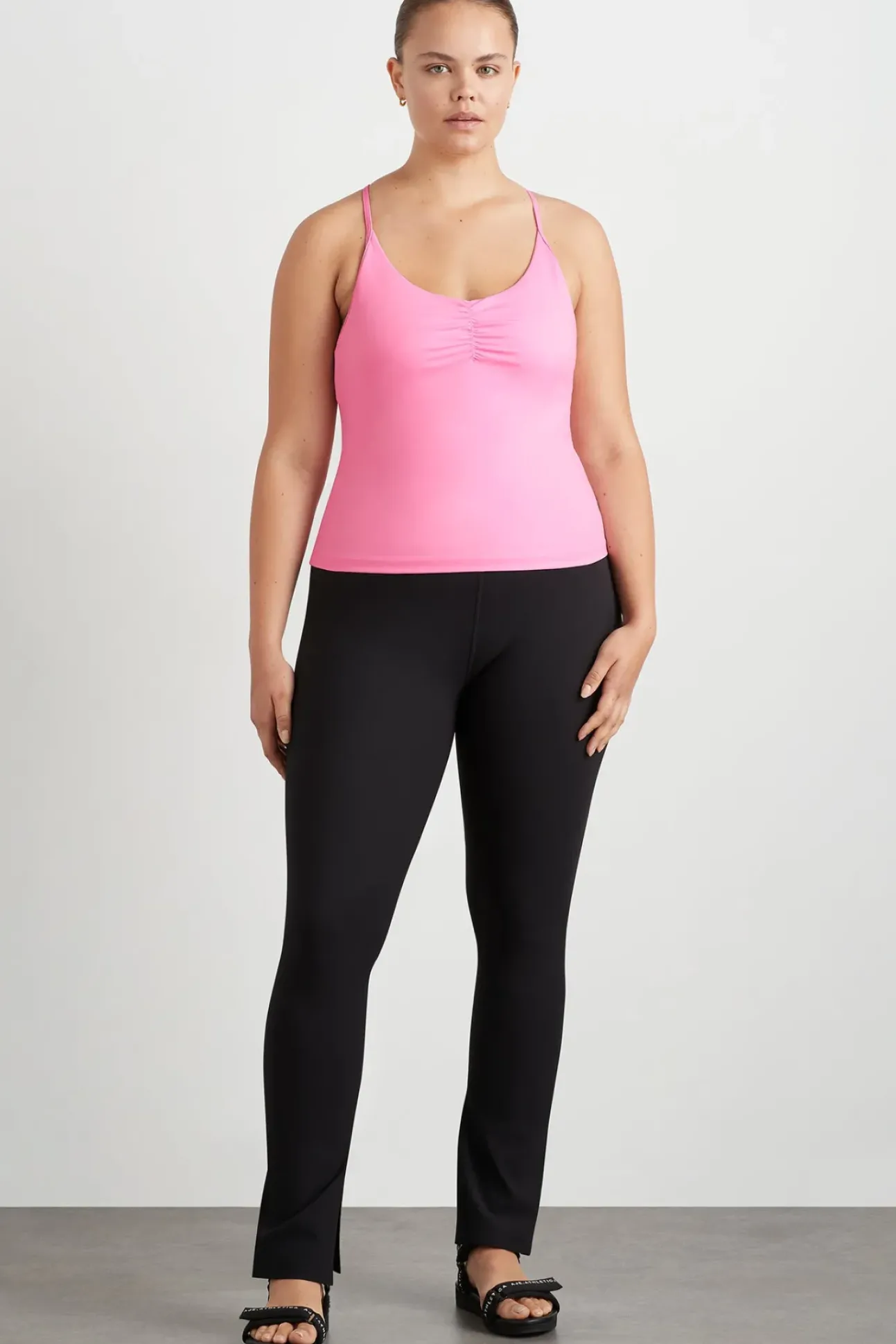 Ruched Active Tank 349