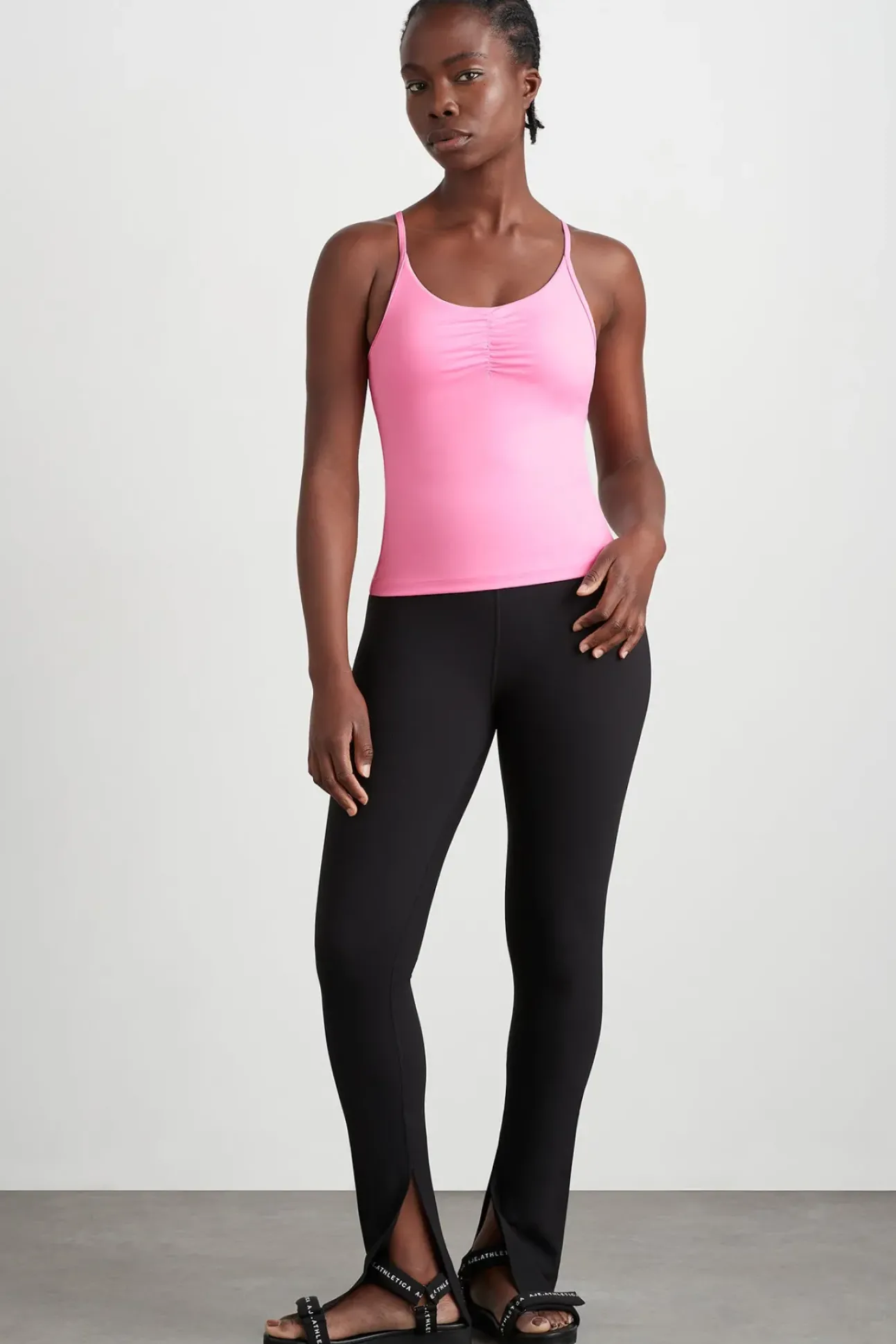 Ruched Active Tank 349