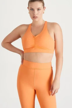 Ruched Crossback Bra 353