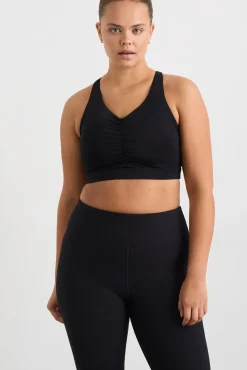 Ruched Crossback Bra 353