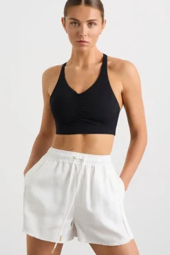 Ruched Crossback Bra 353