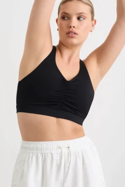 Ruched Crossback Bra 353