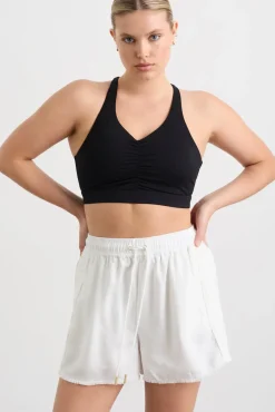 Ruched Crossback Bra 353