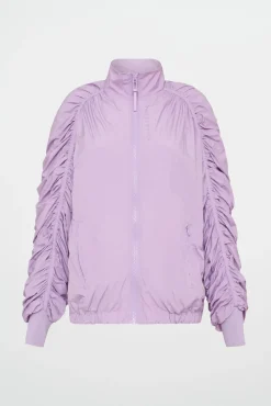 Ruched Hood Spray Jacket 736