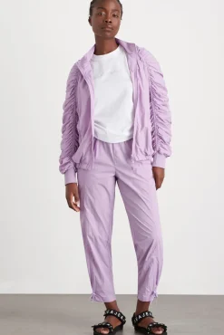 Ruched Hood Spray Jacket 736