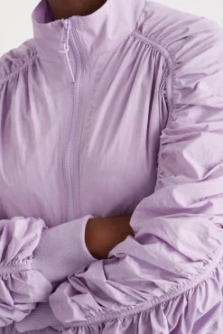 Ruched Hood Spray Jacket 736