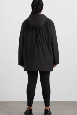 Ruched Longline Parka 767