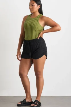 Ruched Running Short 602