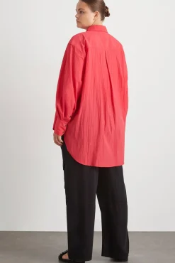 Side Split Windbreaker Shirt 406