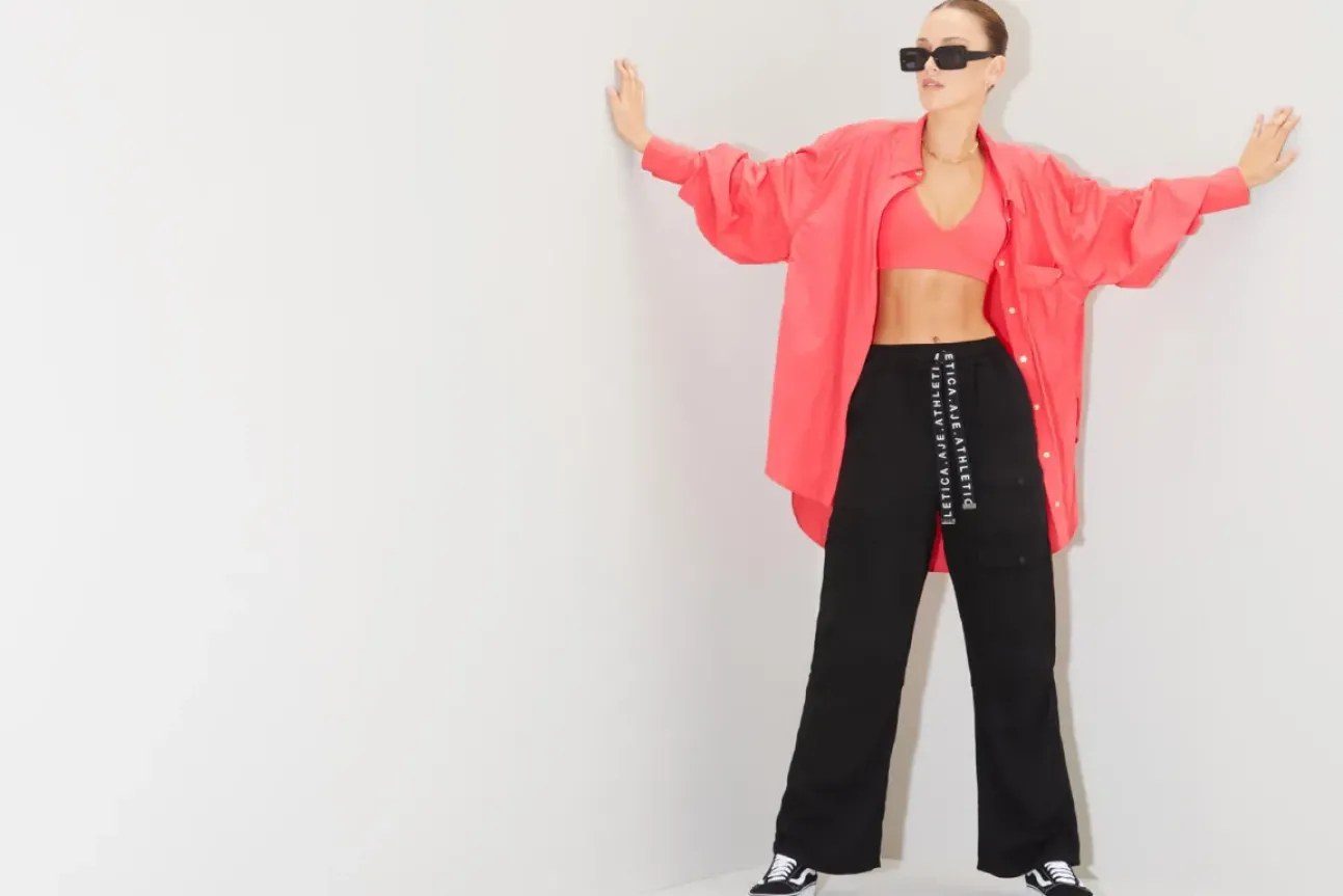 Side Split Windbreaker Shirt 406