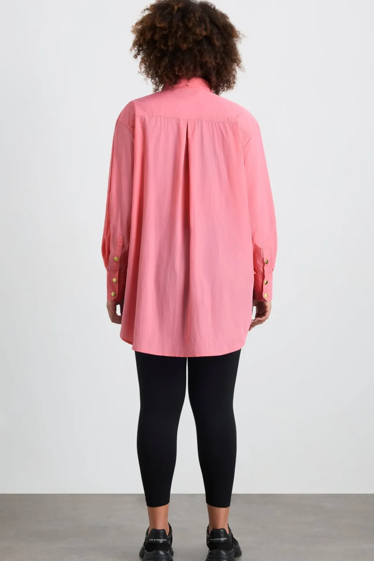 Side Split Windbreaker Shirt 406