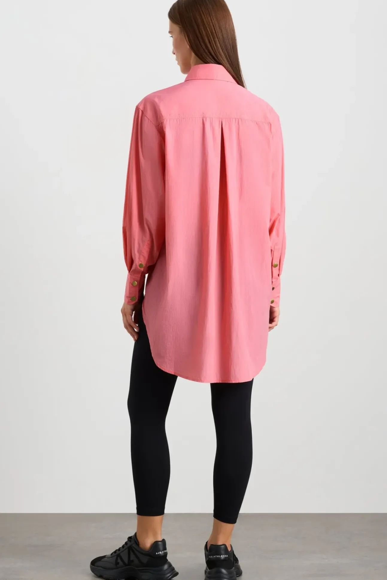 Side Split Windbreaker Shirt 406