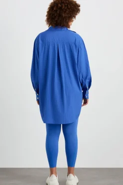 Side Split Windbreaker Shirt 406