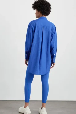 Side Split Windbreaker Shirt 406