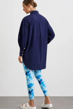 Side Split Windbreaker Shirt 406