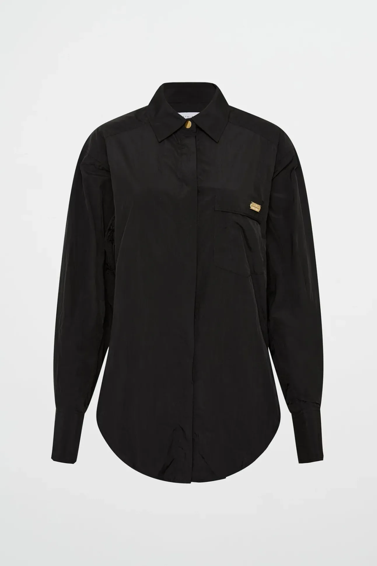 Side Split Windbreaker Shirt 406