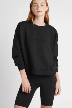 Signature Embossed Logo Crew Jumper 401