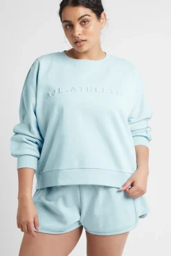 Signature Embossed Logo Crew Jumper 401