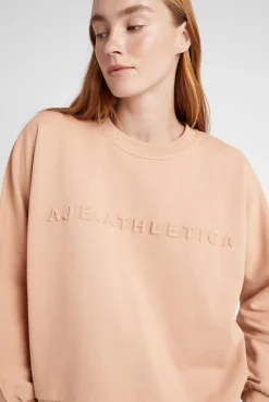 Signature Embossed Logo Crew Jumper 401