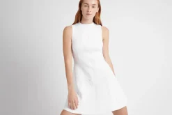 Signature Logo Spacer Knit Mini Dress 802