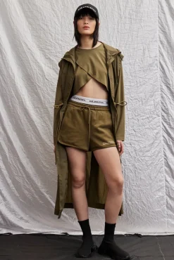 Sleeveless Hooded Trench 783