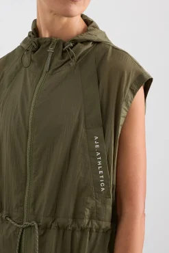 Sleeveless Hooded Trench 783