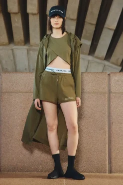 Sleeveless Hooded Trench 783