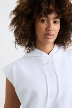 Sleeveless Logo Hoodie 402