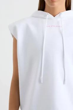 Sleeveless Logo Hoodie 402