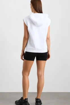 Sleeveless Logo Hoodie 402