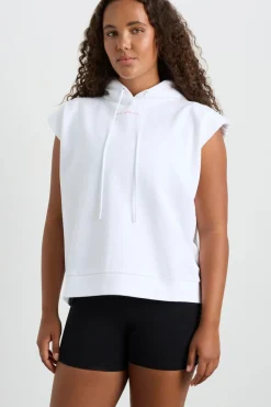 Sleeveless Logo Hoodie 402