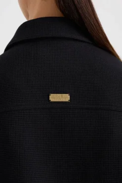 Sleeveless Waffle Jacket 785