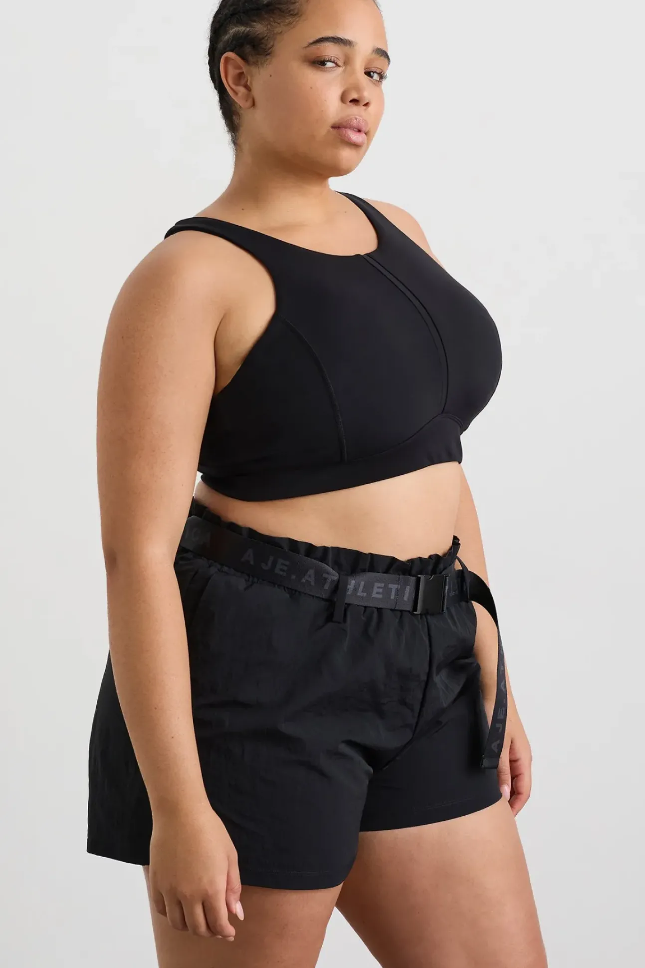 Spiderback Logo Mesh Bra 369