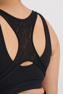 Spiderback Logo Mesh Bra 369