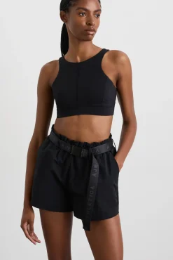 Spiderback Logo Mesh Bra 369