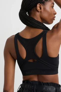 Spiderback Logo Mesh Bra 369