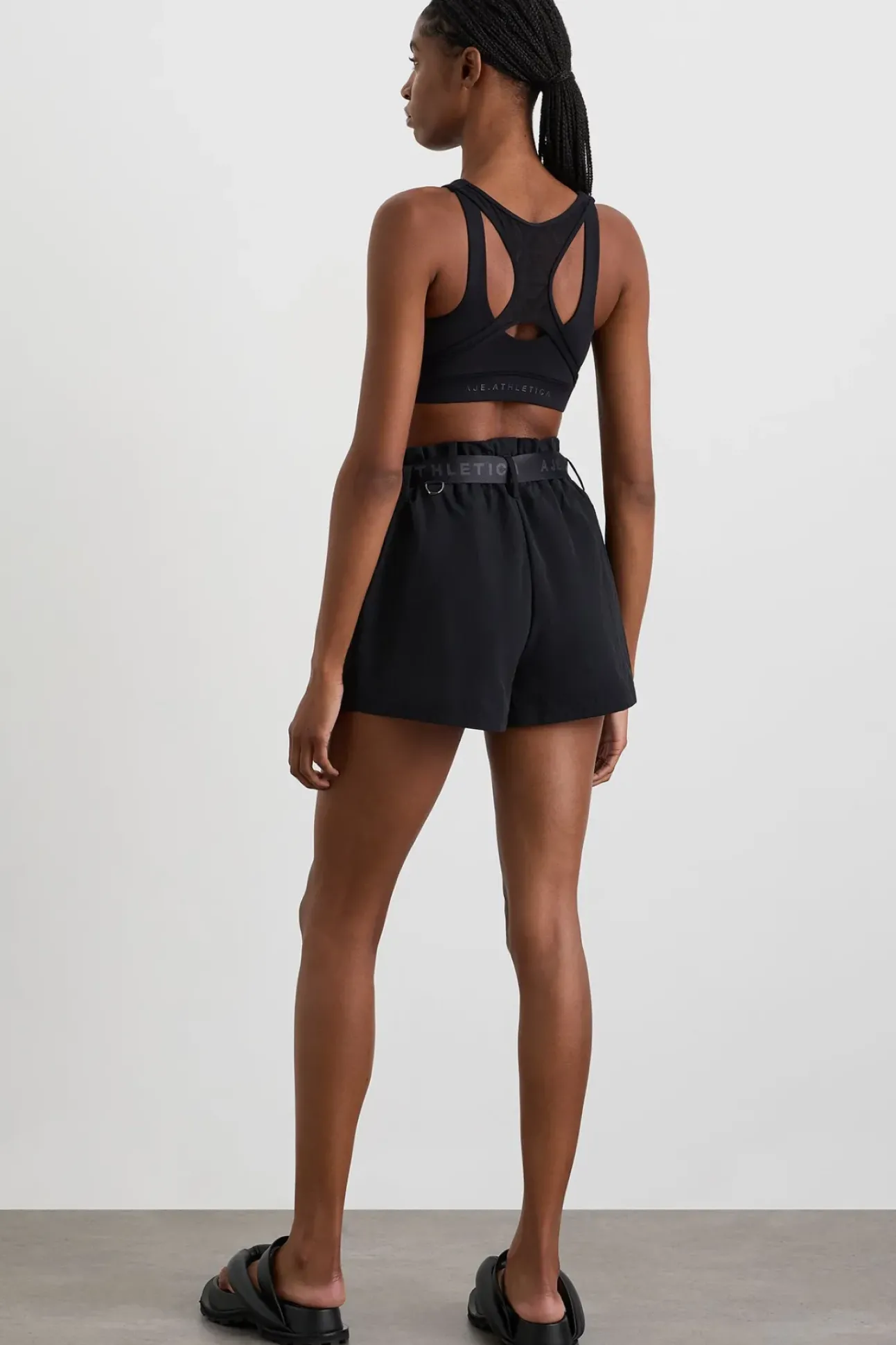 Spiderback Logo Mesh Bra 369