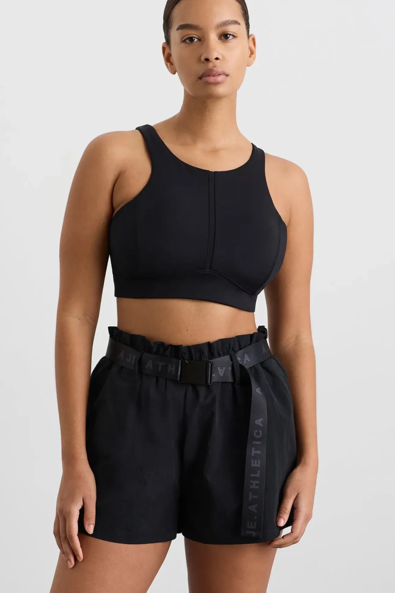 Spiderback Logo Mesh Bra 369